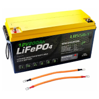 Lossigy LifePo4 200Ah 12v Deep cycle Lithium Deep Cycle Marine Battery