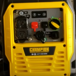 Champion Power control panel