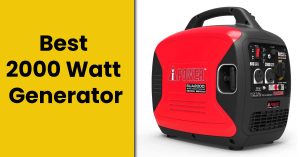 7 Best 2000 Watt Generator Reviews 2024 – Extremely Portable