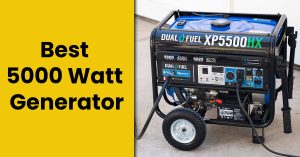7 Best 5000 Watt Generator Reviews 2023 – Quiet Yet Powerful