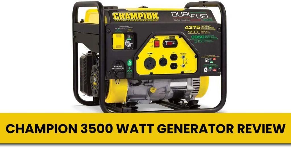 Champion-3500-Watt-Generator-Review