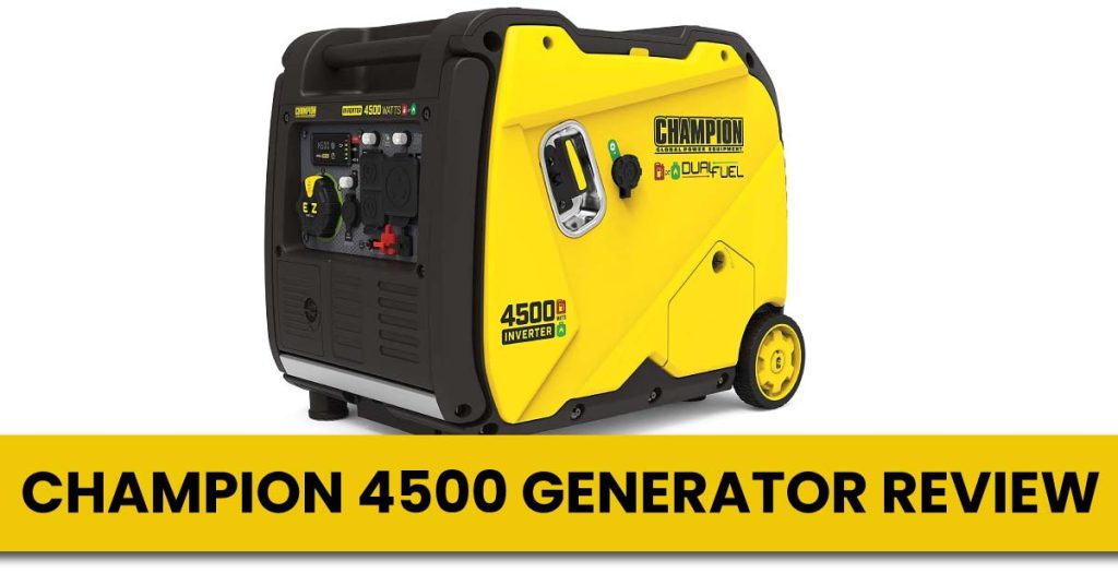 Champion-4500-Generator-Review